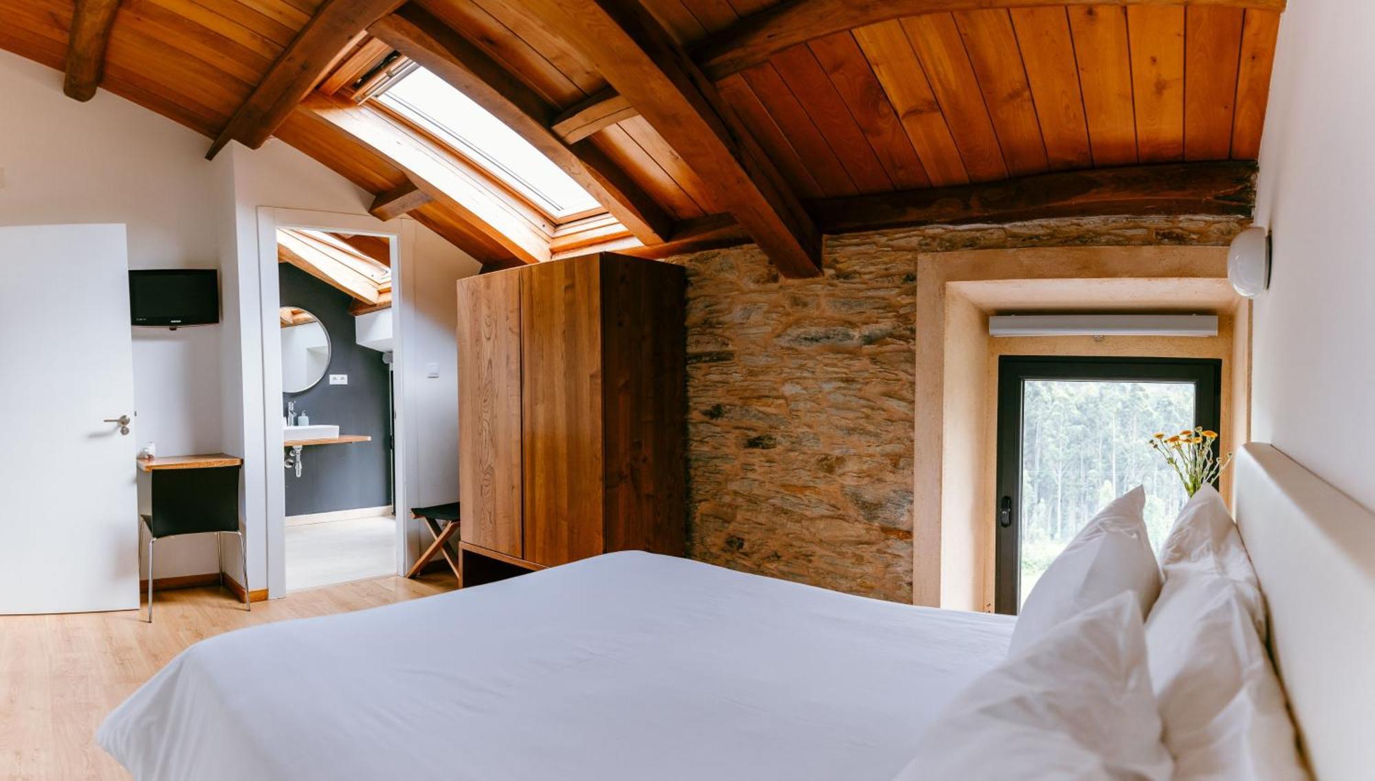 Hotel El Castano Dormilon Ortigueira Extérieur photo